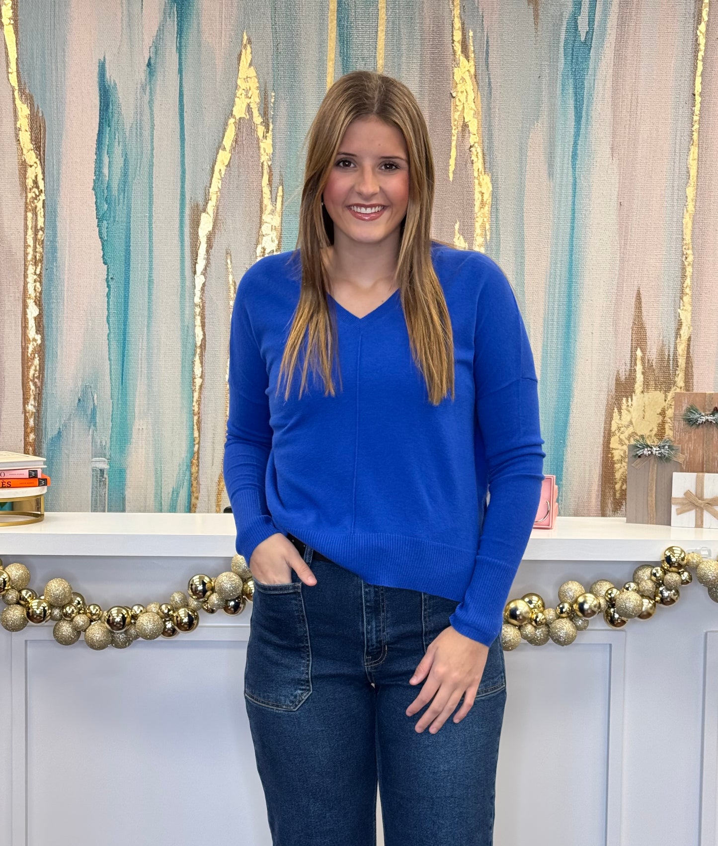 Wagner Top- Blue Victoire