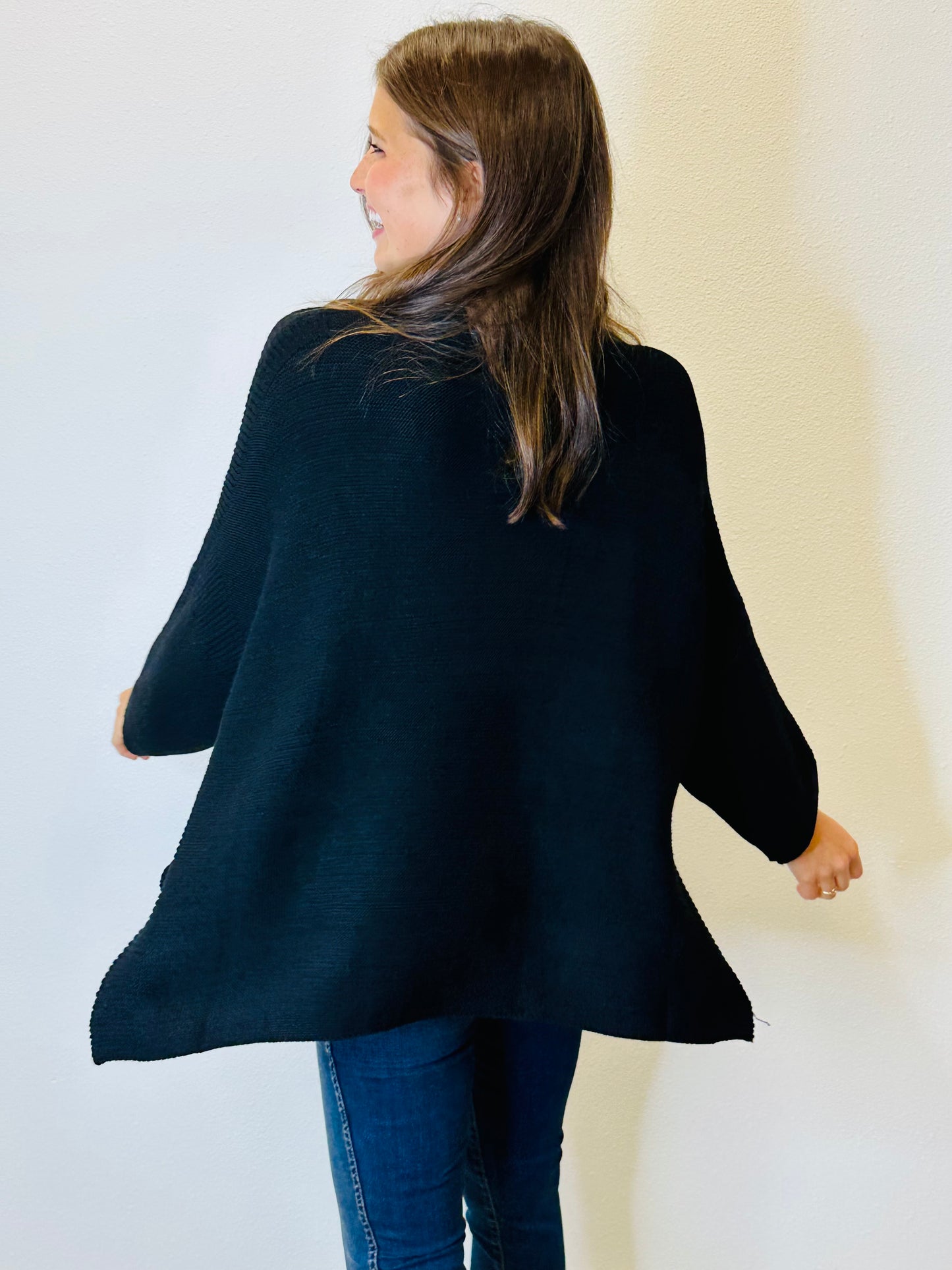 Boho Sweater Black