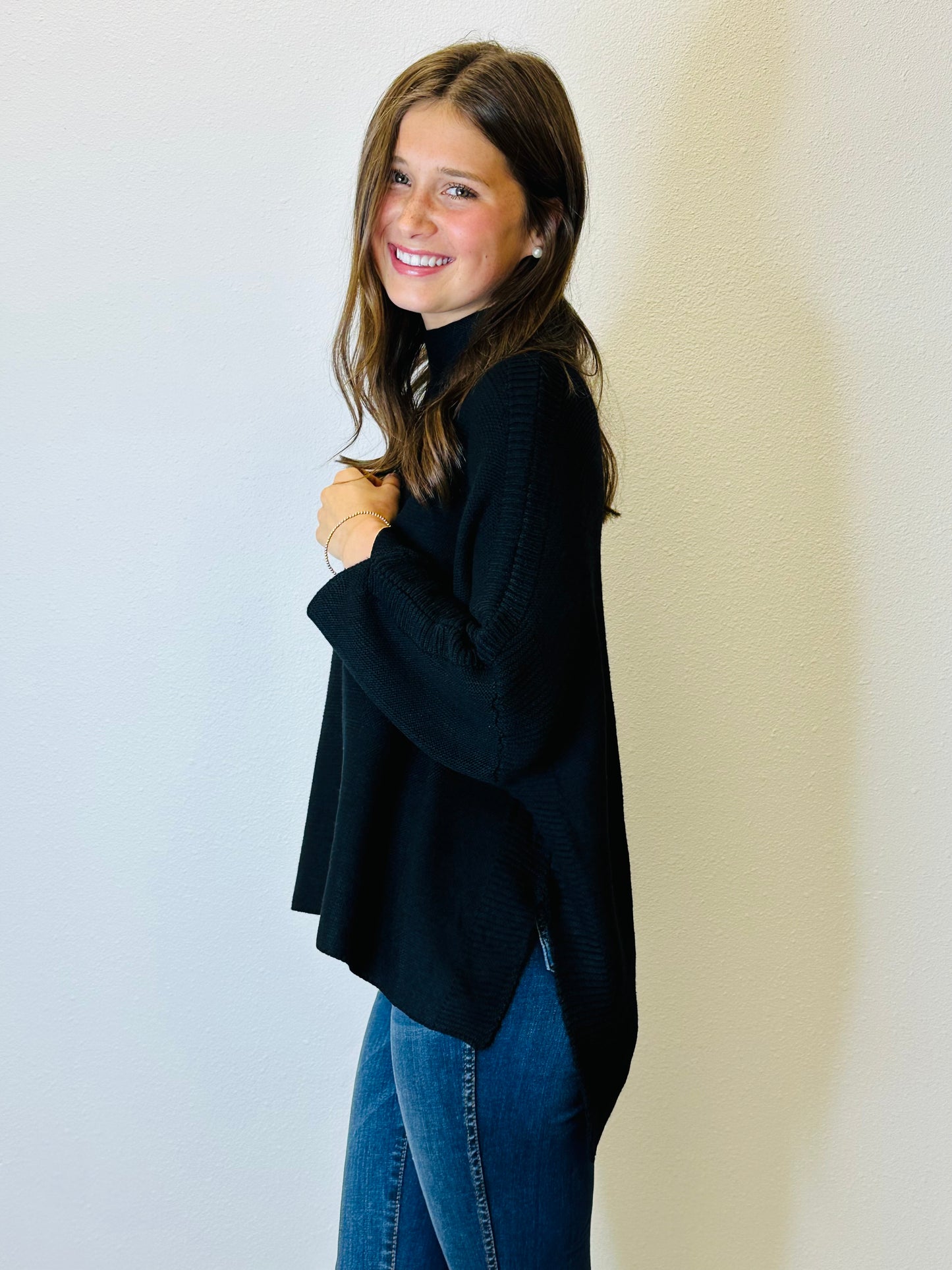 Boho Sweater Black