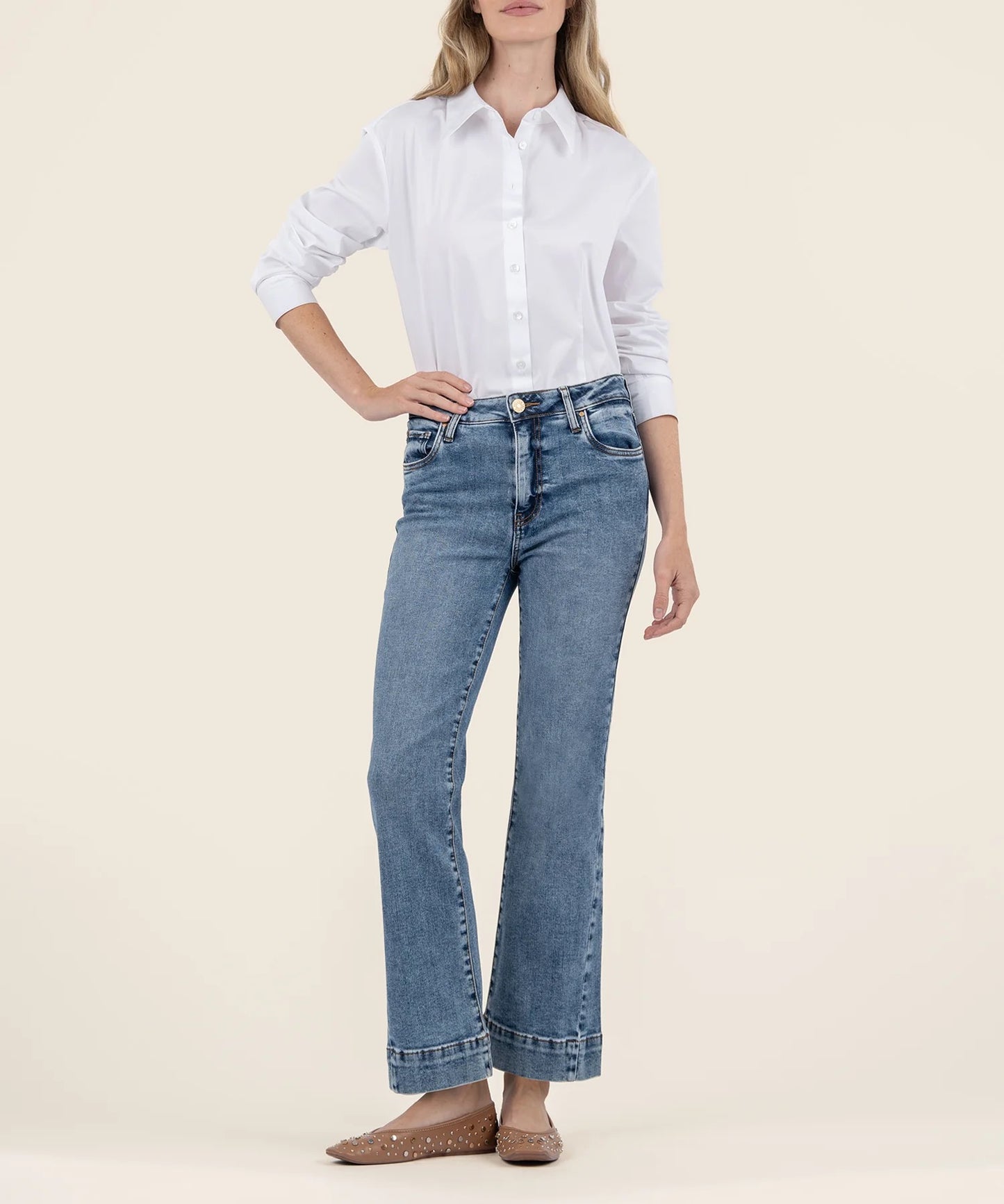 Kelsey HR Ankle Flare Leg - Wide Hem