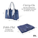 Case-Mate Something Navy Twilly Jelly Tote Bag