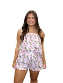 Tie Top PJ Set - Vintage Rose Pink
