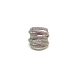 Silver Grande Twisted Luxe Ring