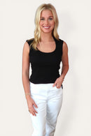 Hayes Top- Black | Adore Boutique women's clothing & accessories
