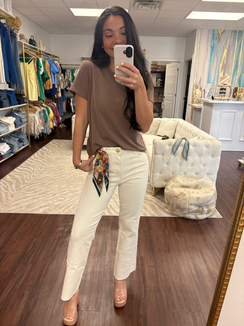 Remington Soft Modal Scoop Neck Short Sleeve Tee