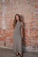 Sweater Maxi Skirt | Elastic Waist Cozy Knit Fall Skirt