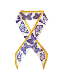 The Mariposa Twilly in Purple & Gold