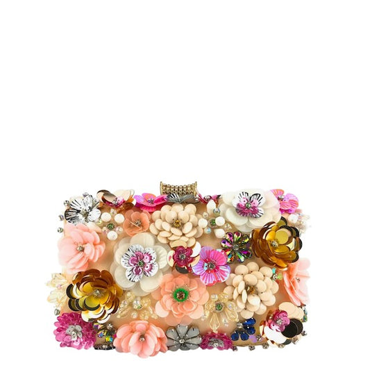 Floral Frida Clutch