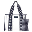 Case-Mate Navy Gingham Jelly Tote Bag | Adore Boutique women's clothing & accessories