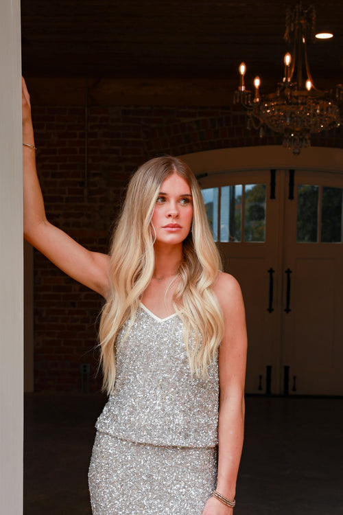 Luster Sequin Top | Adore Boutique women's clothing & accessories