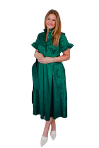 Collins Button Up Midi