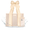 Case-Mate Ecru Raffia Bow Jelly Tote Bag | Adore Boutique women's clothing & accessories