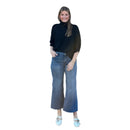 Meg HR Fab AB Wide Leg - Peacefully