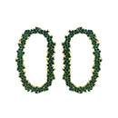 Crystal Garland Drops - Emerald