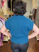 Gwyneth Vest- Mosaic Teal