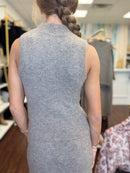 Sleeveless Mock Neck Sweater Tank | Fitted Ribbed Knit Layering Top