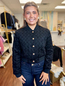 Black Faux Suede Braided Bomber Jacket | Cropped Woven Snap Front Jacket