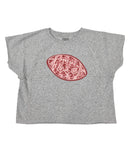 Lace Football Tee
