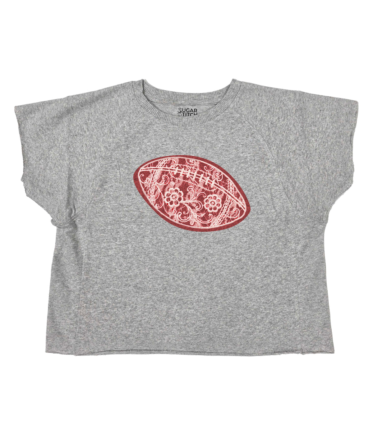 Lace Football Tee