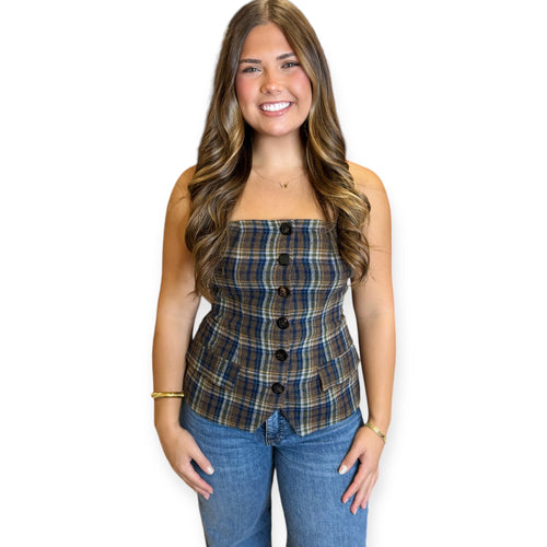 Old Money Bustier Top | Adore Boutique women's clothing & accessories