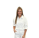 White Vegan Leather Jacket