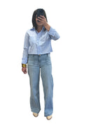 Meg HR Wide Leg Patch Pocket - Fortitude