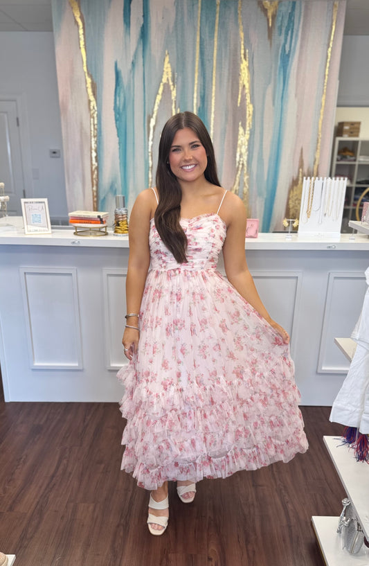 Irena Ruffle Dress