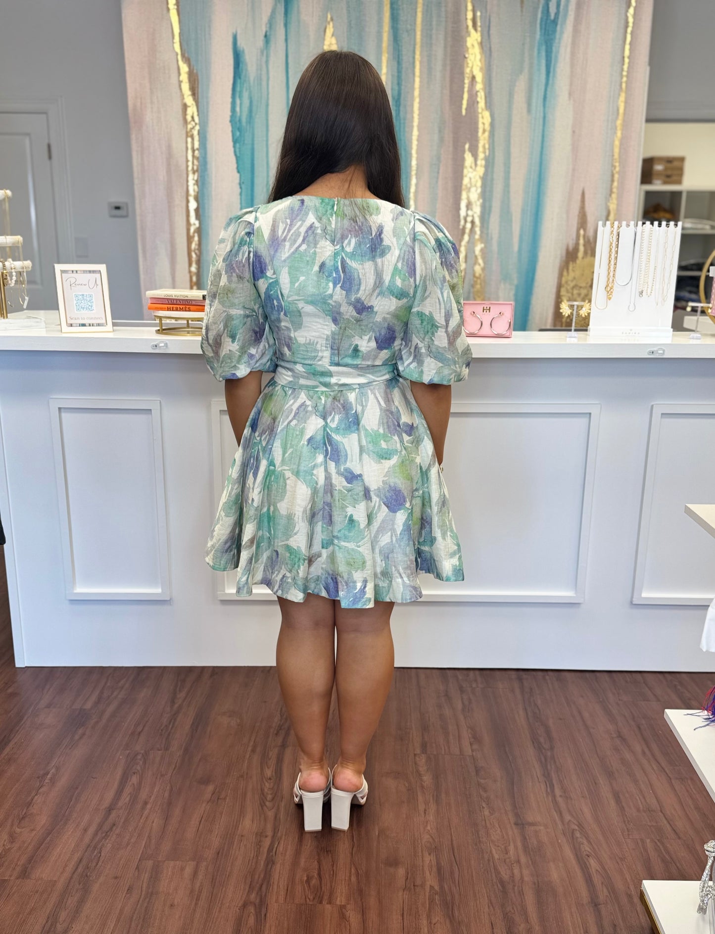 Alexis Belted Dress