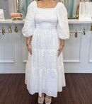Eyelit Bow Back Maxi