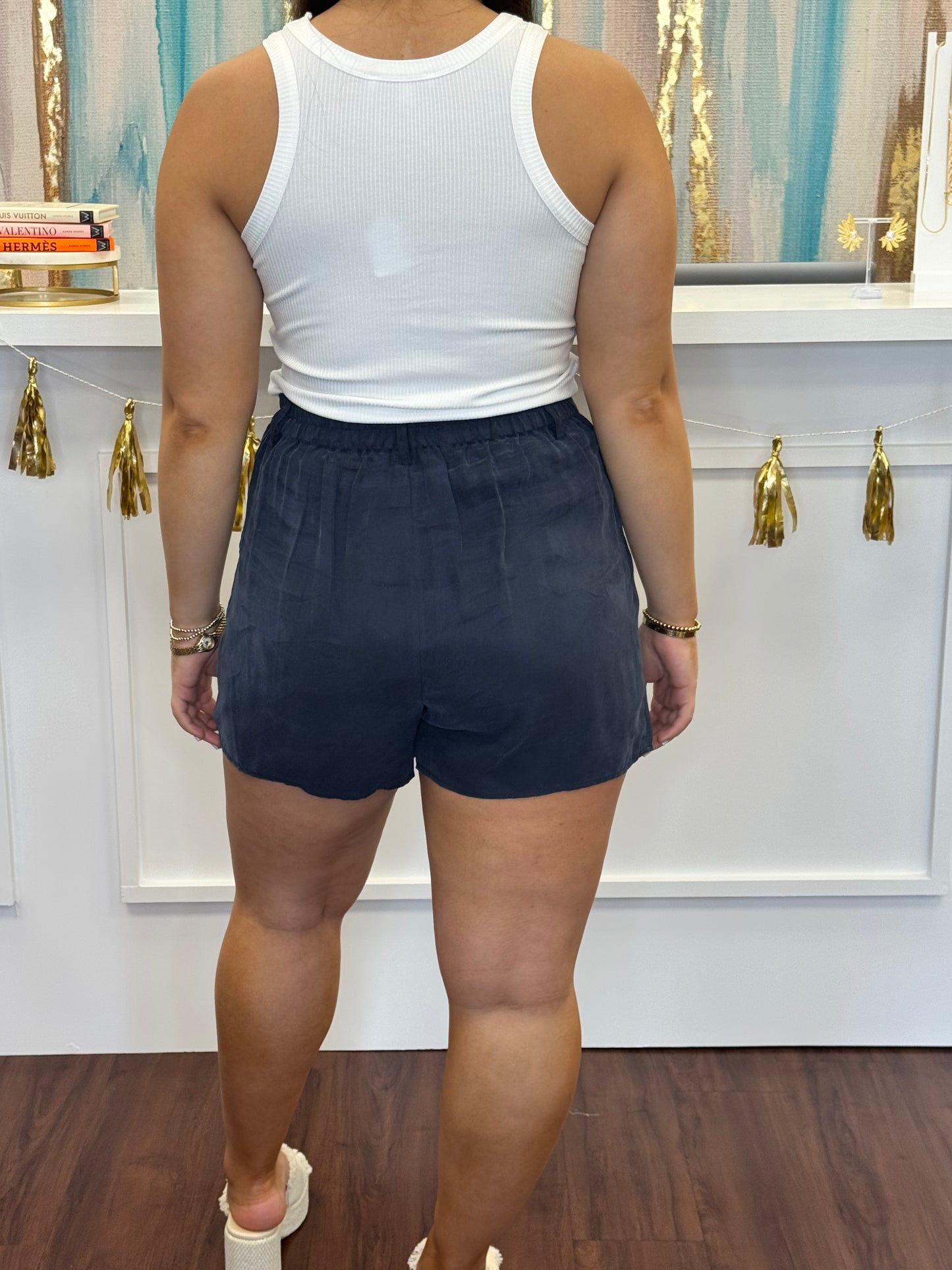 Heritage Front Pleat Shorts