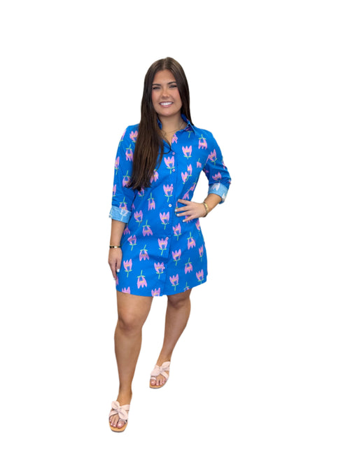 Poppy Pocket Shirt Dress | Adore Boutique women's clothing & accessories