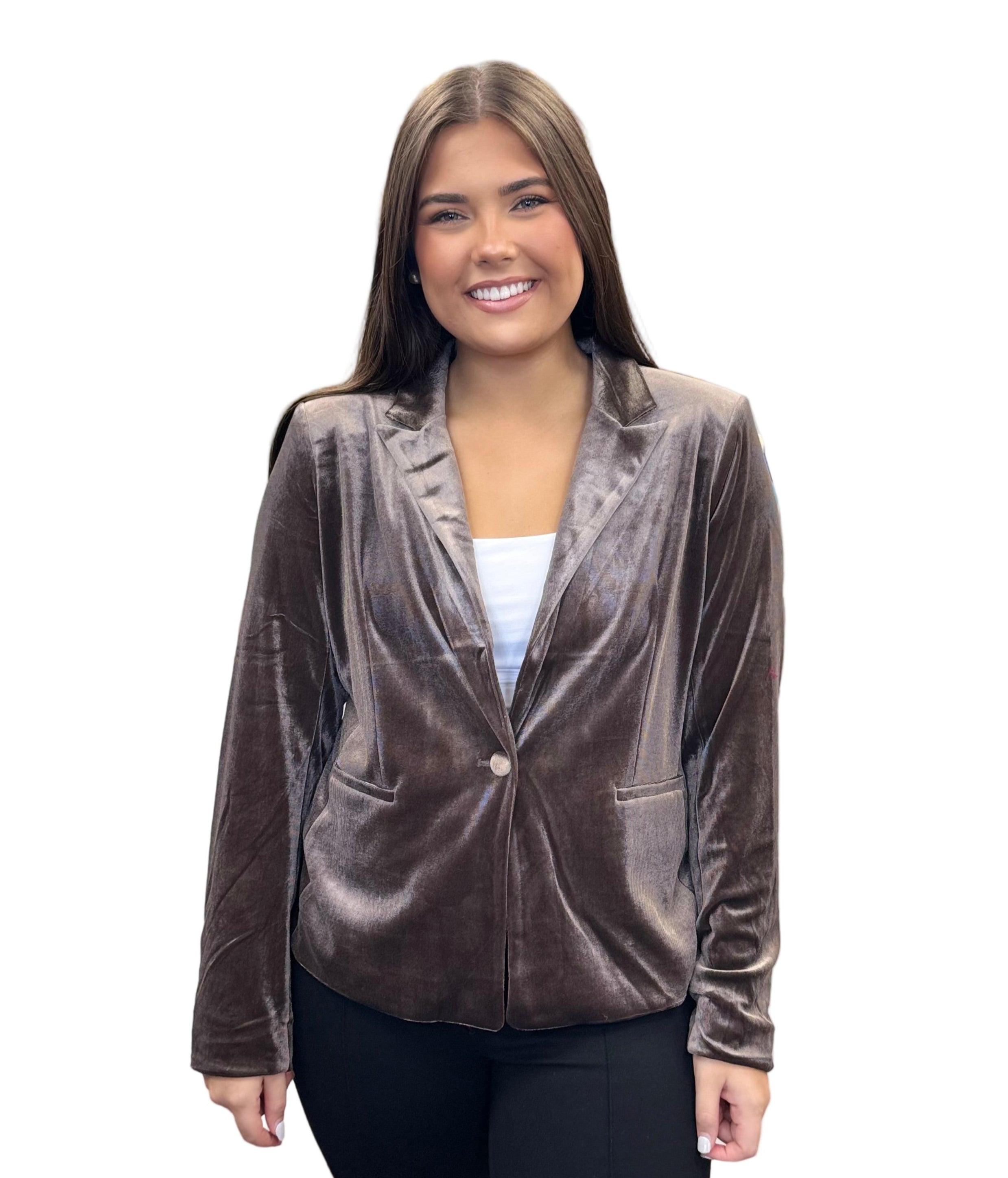 Velvet Blazer