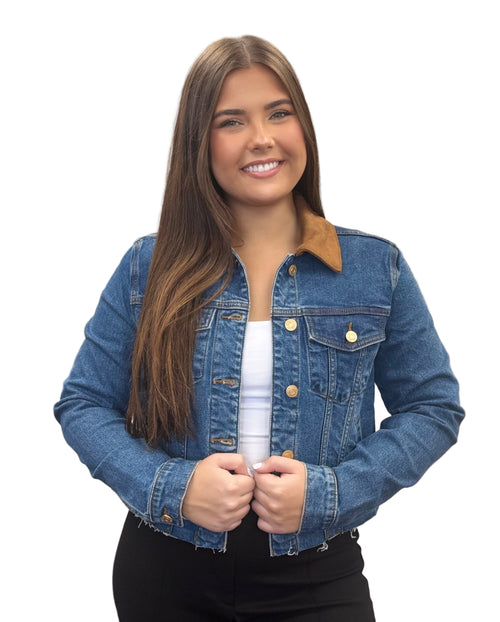 Kerry Cropped Jacket | Adore Boutique women's clothing & accessories