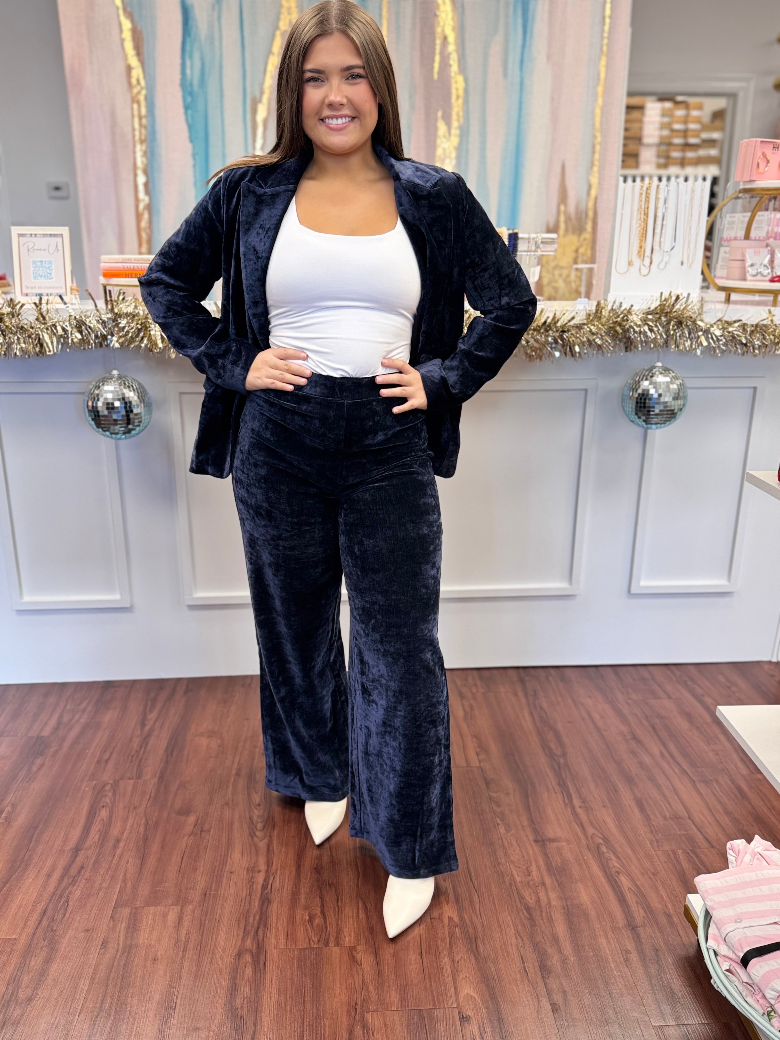 Velvet Avenue Wide Leg Pants