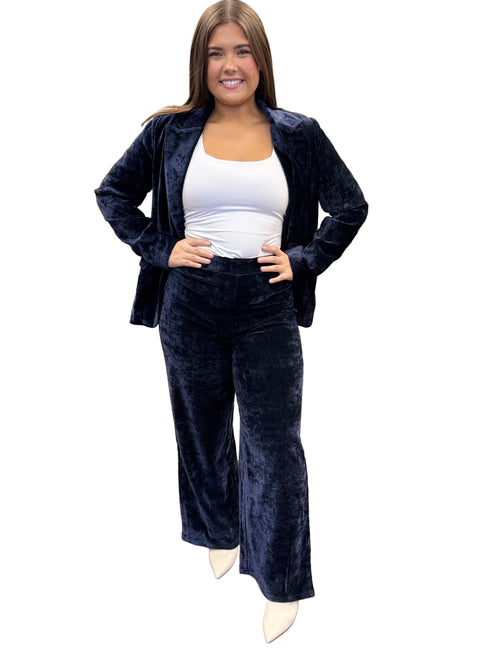 Velvet Avenue Wide Leg Pants | Matching Set