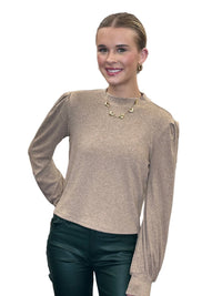Rhapsody Mock Neck Top