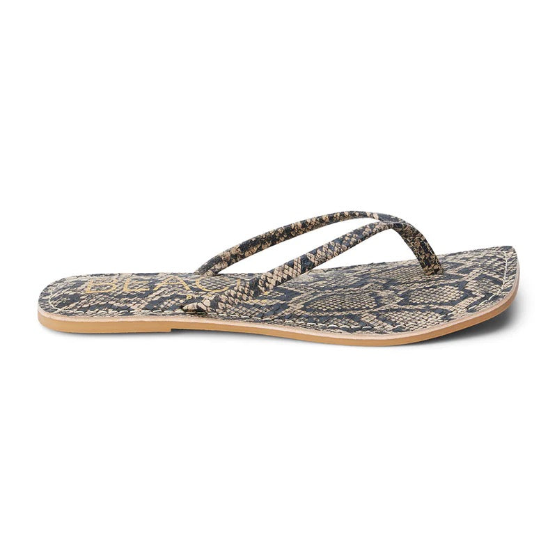 Bungalow - Brown Snake Print