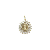Pave Saint Scarf Charm