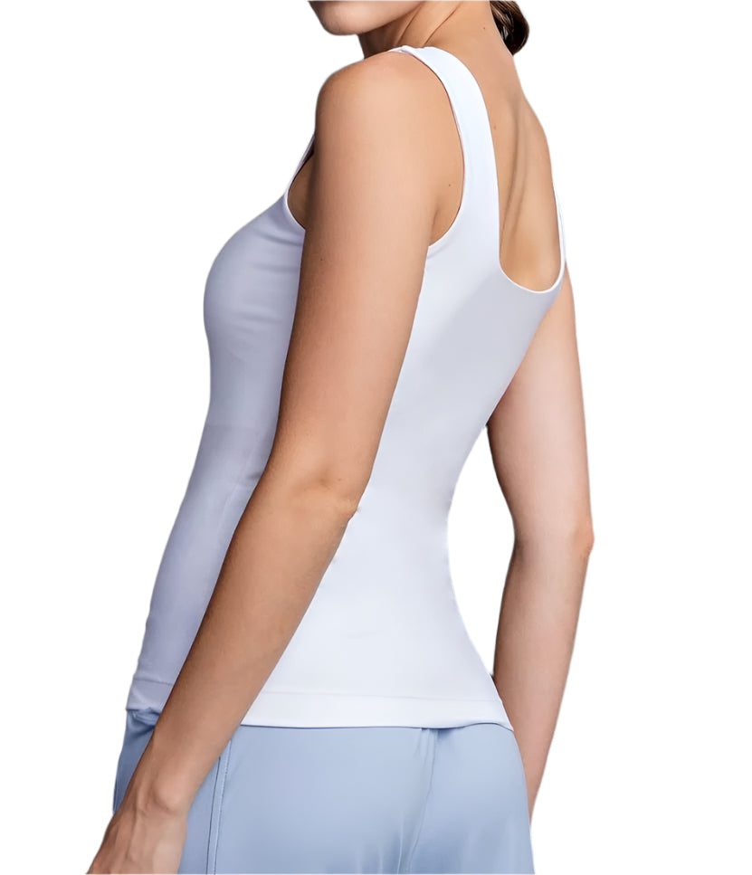 Butter Soft Tank - White