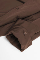 Rolled Sleeve Button Up Top