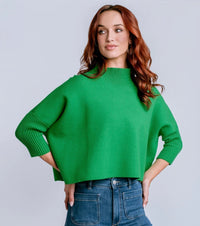 Aja Sweater - Mighty Green