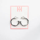 Hoo Hoops 1" Silver