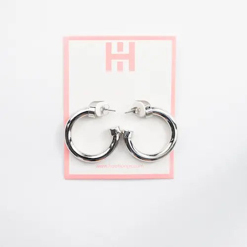 Hoo Hoops 1" Silver