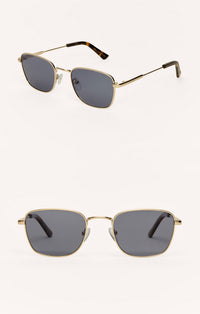 Fastlane Gold-Grey Polarized Sunglasses | Adore Boutique women's clothing & accessories