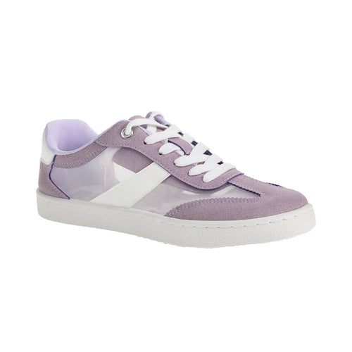 Sunstar Dainty Floral Mesh Low Top Lace Up Sneaker