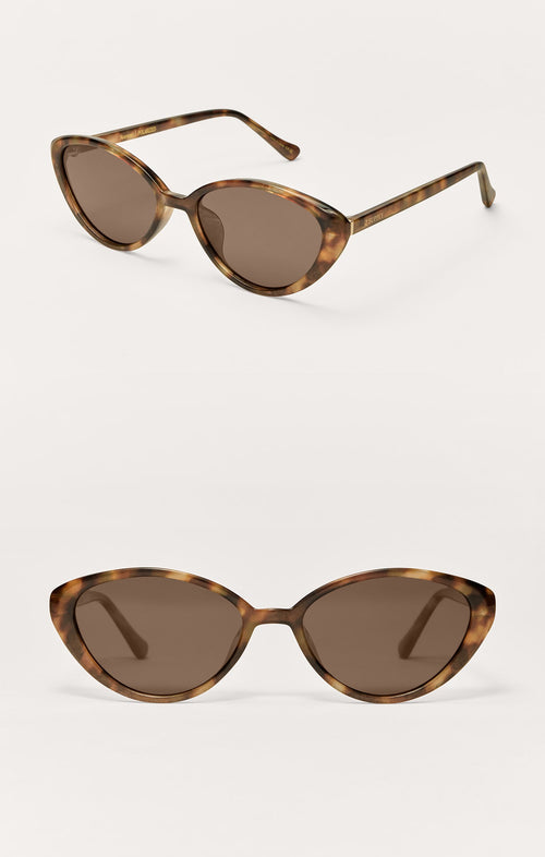 Nouveau Polarized Sunglasses | Black + Tortoise