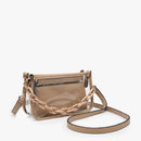 Jessica Clear Crossbody - Taupe