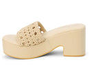Cove Espadrille Platform Slide Sandal