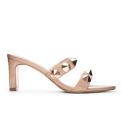 Yarley Pointed Toe Vamp Strap Slide Sandal