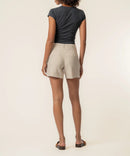 KUT Katie High Rise Linen Shorts | Drawstring Waist | Summer Shorts